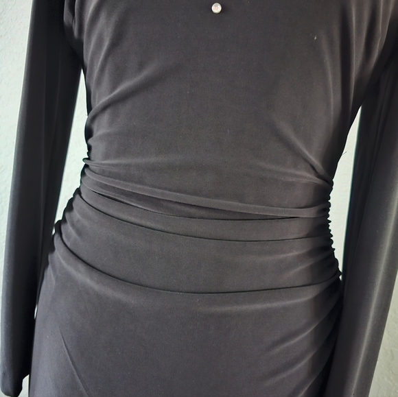 Cache Bodycon Dress Black Size 6 (NWOT) - Picture 6 of 13